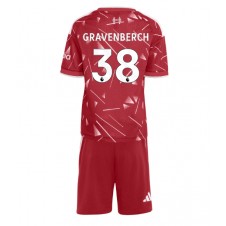 Liverpool Ryan Gravenberch #38 Hjemmedraktsett Barn 2026-27 Kortermet (+ korte bukser)